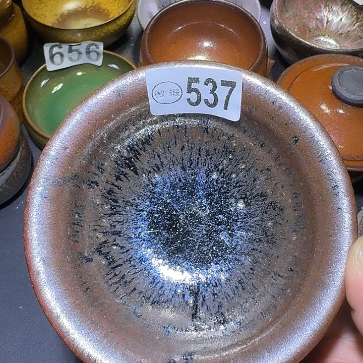 茶盏建盏瑕疵建盏