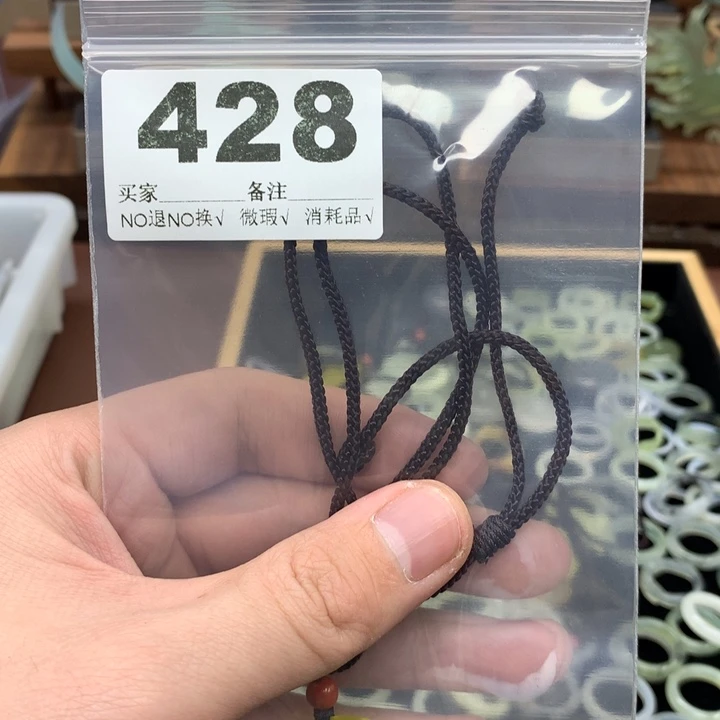 蛇纹石玉发饰合金小***宝