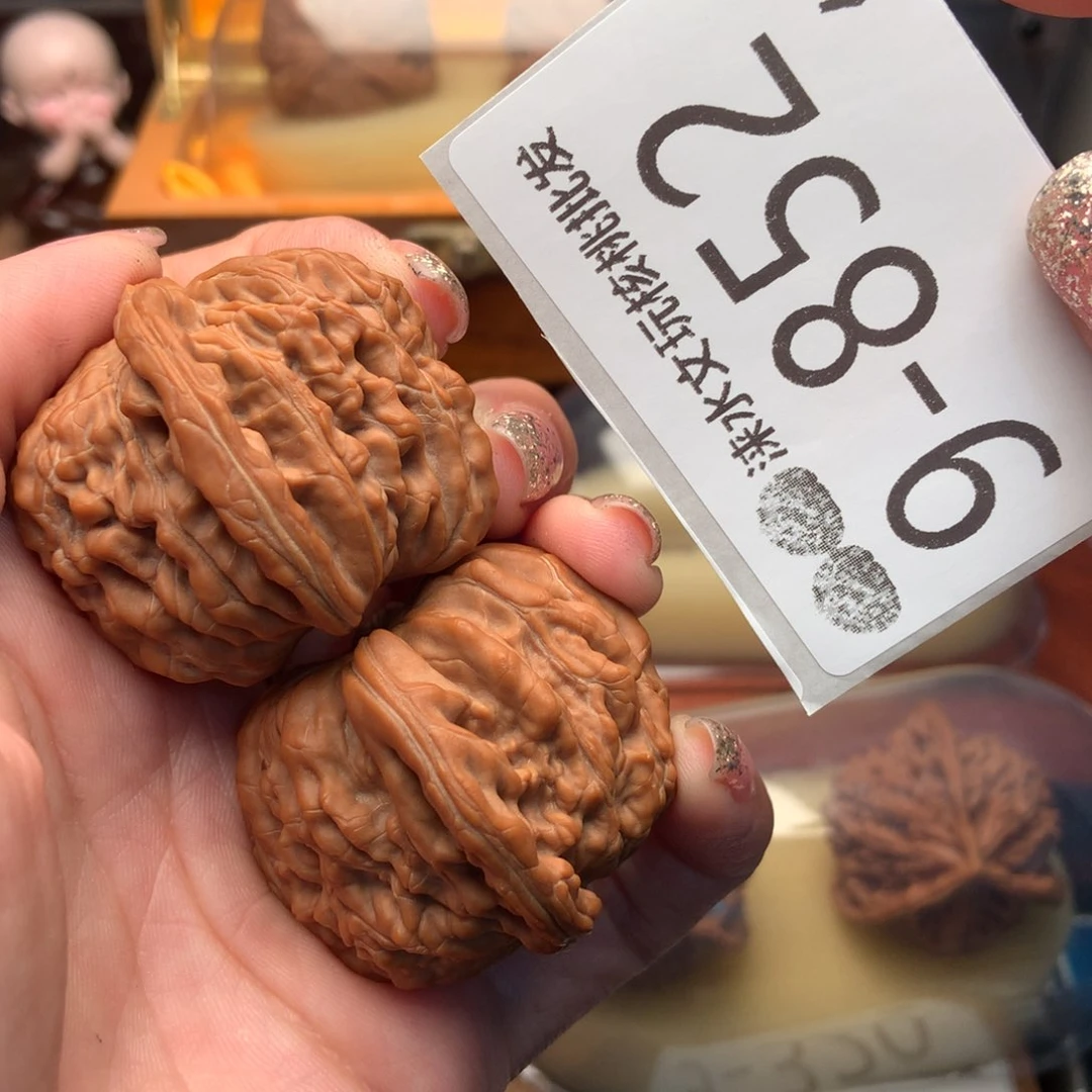 文玩核桃把件43四座楼