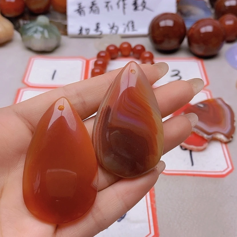 【闪购商品】未镶嵌玛瑙/玉髓珠宝半成品弘*