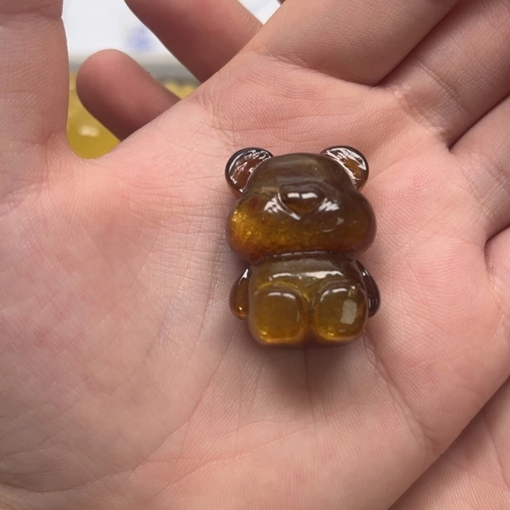 裸石琥珀未镶嵌天然蜜蜡配件