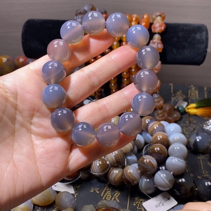 未镶嵌手链玛瑙/玉髓