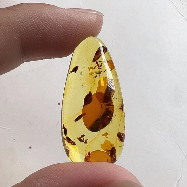 未镶嵌吊坠(不含链)琥珀（花珀）