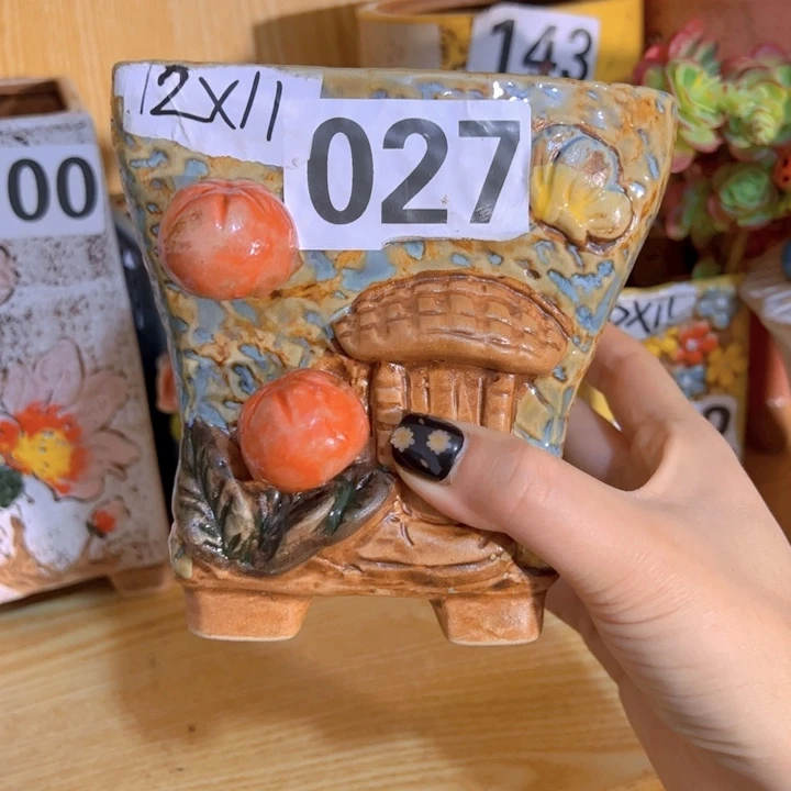 多肉花盆满15包邮，爱退款拉黑