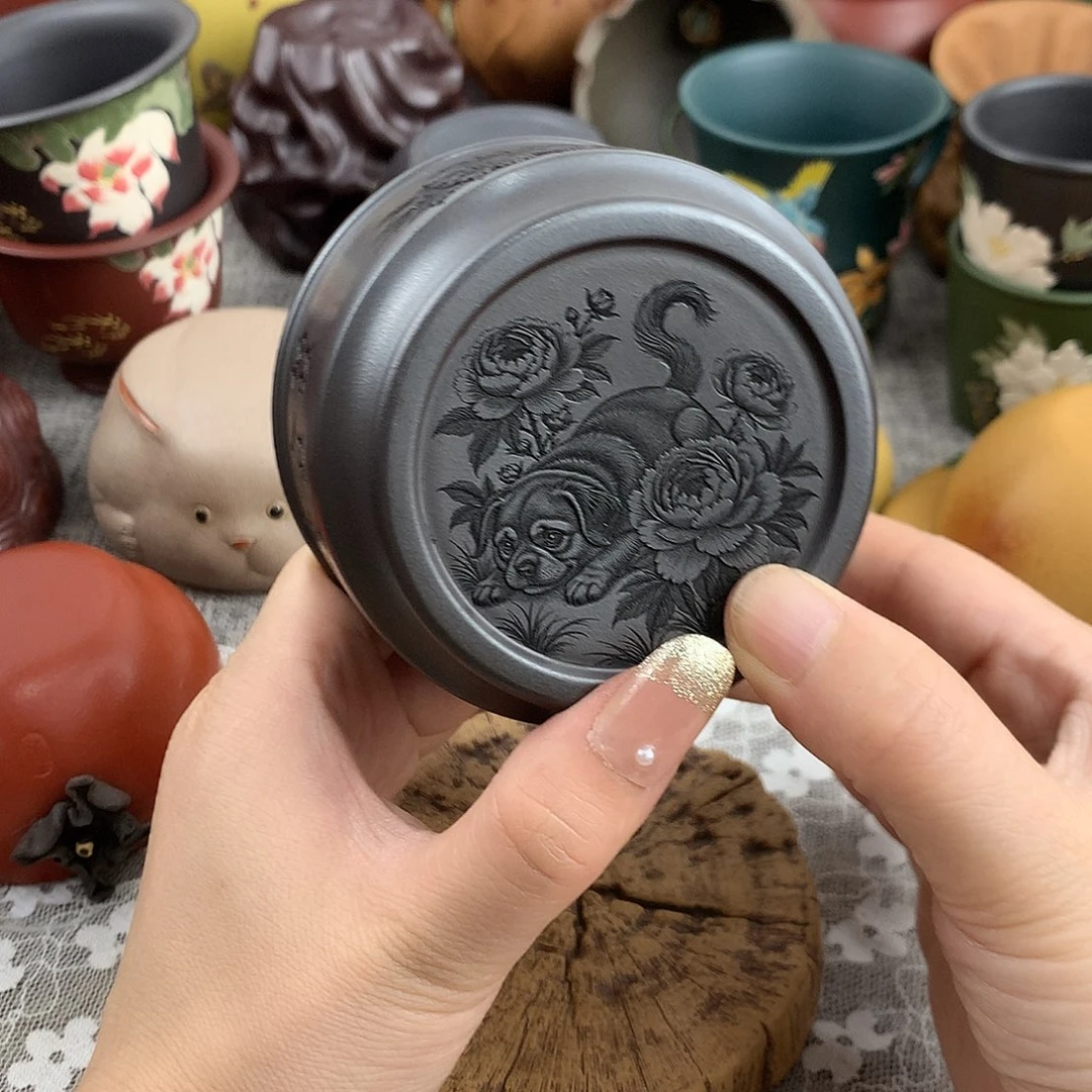 茶杯紫砂高端主人杯