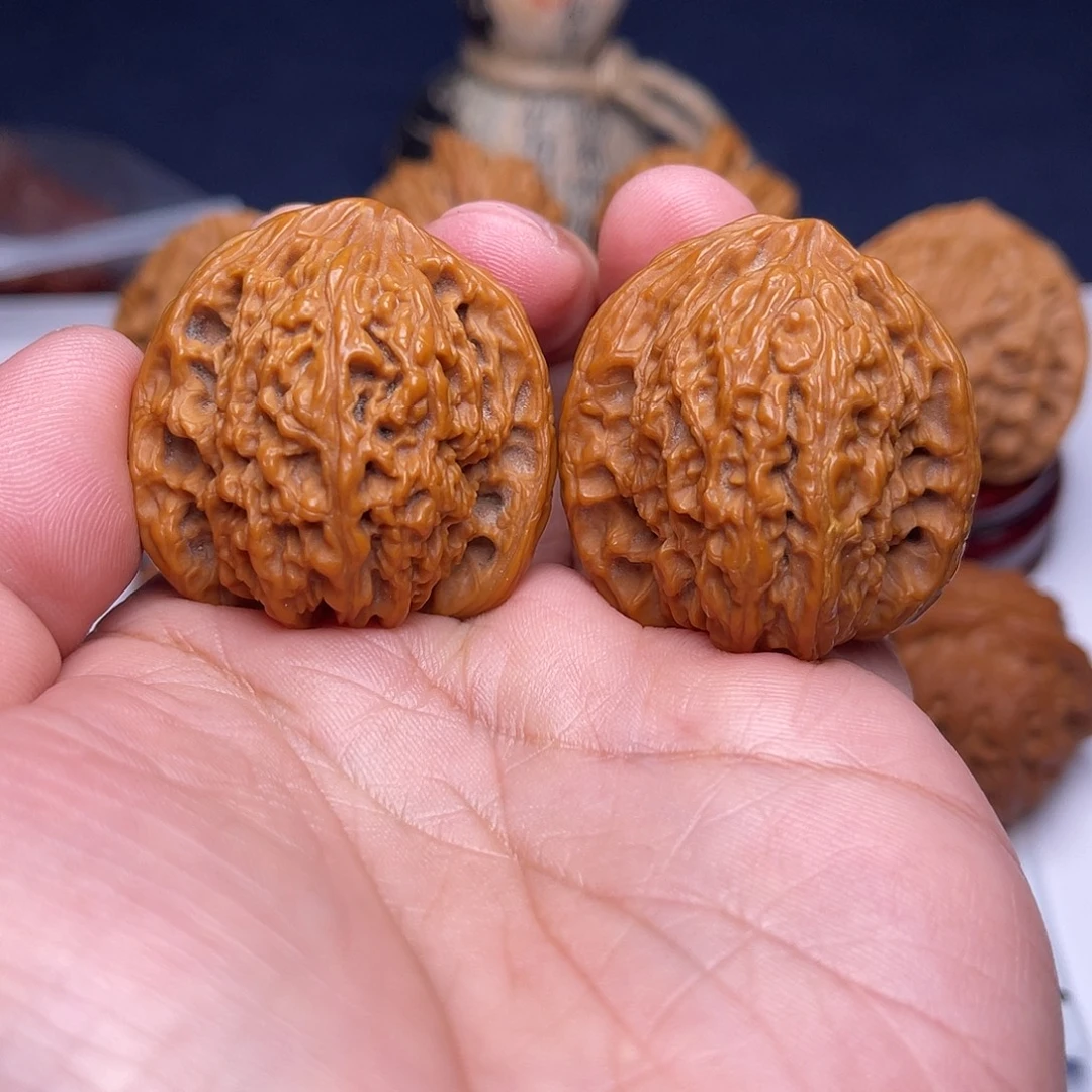 文玩核桃把件36体验南将石