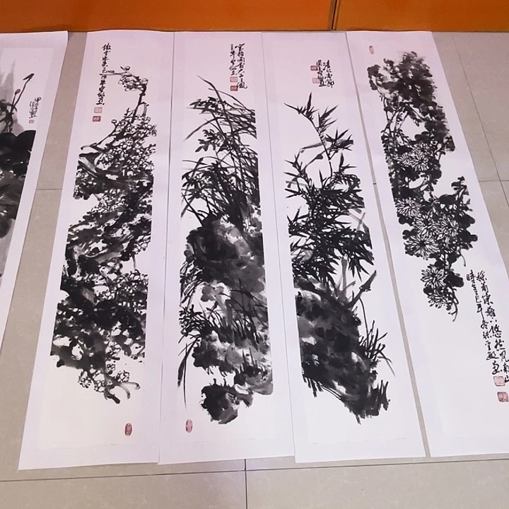 国画张圣敏先生纯手绘作品
