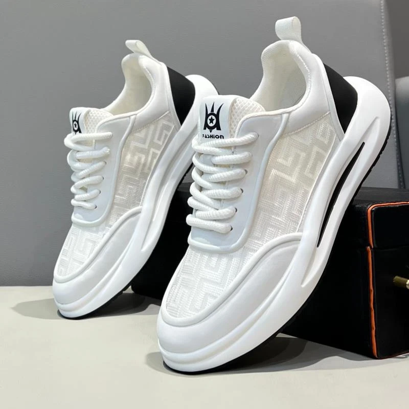 新百伦一折专区|男鞋2025新款春夏季透气冰丝网面休闲板鞋轻质软