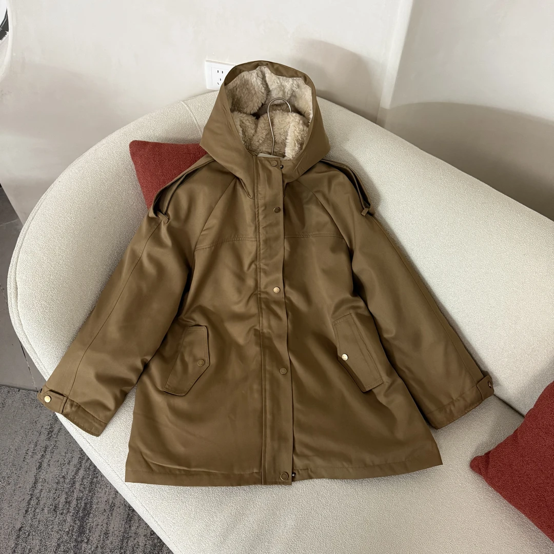 【DTWW大头韦韦】冬季派克连帽加厚棉衣外套162219