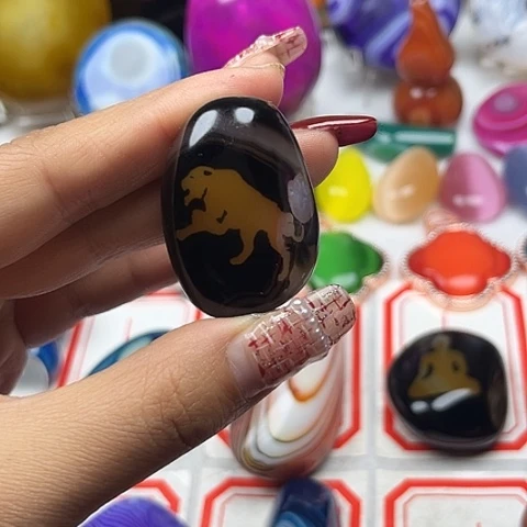 玛瑙/玉髓颈饰未镶嵌用****9