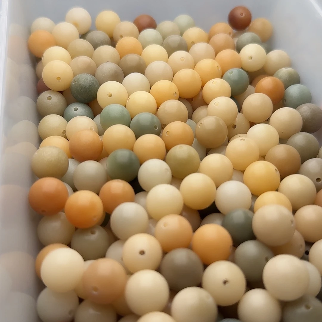 菩提根/象牙果吊坠100颗茉莉多宝12圆
