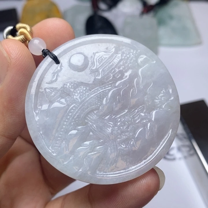 颈饰未镶嵌翡翠翡翠