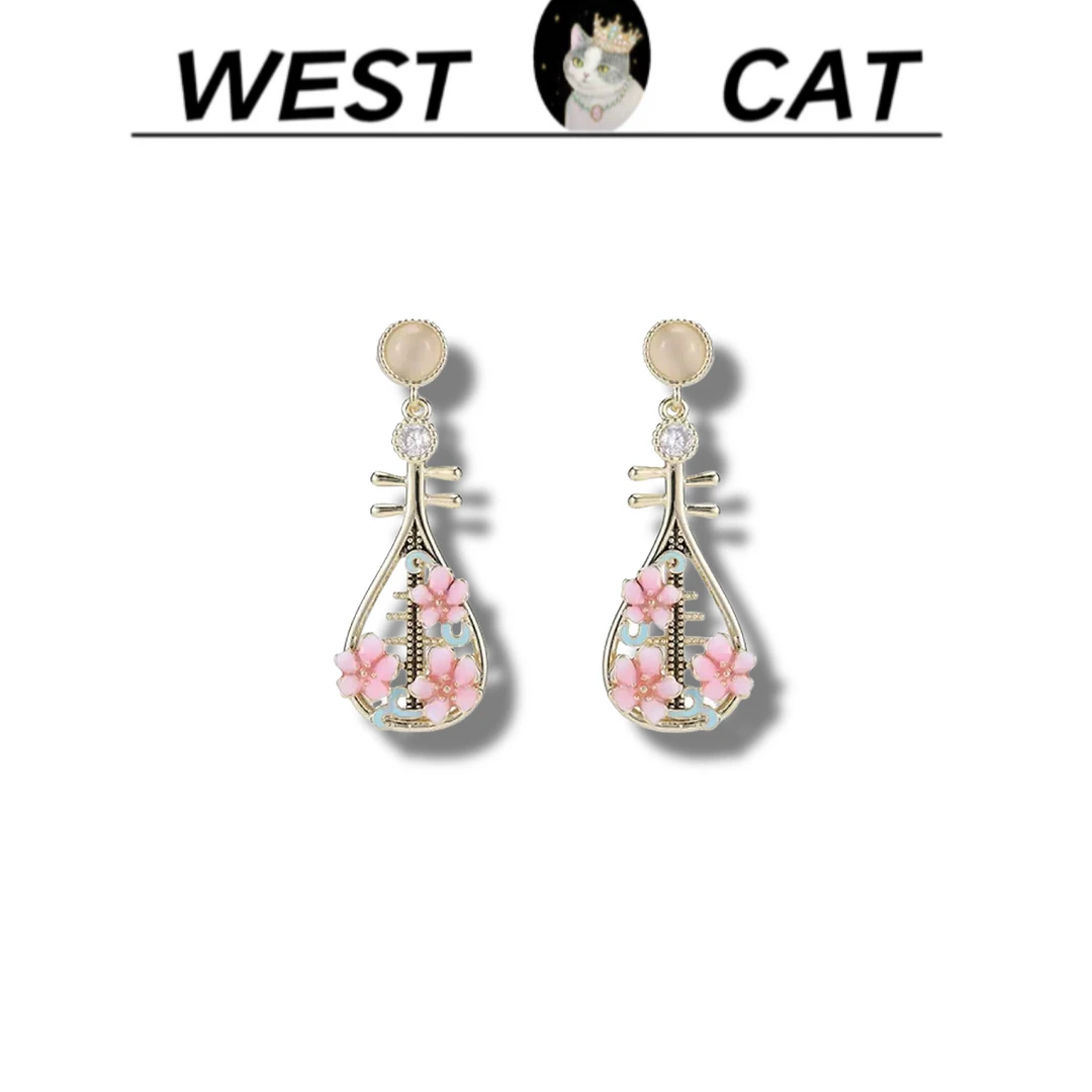 外货高品高奢耳钉W-8448