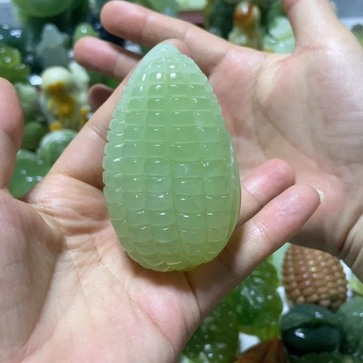 【闪购商品】蛇纹石玉未镶嵌把件随**W