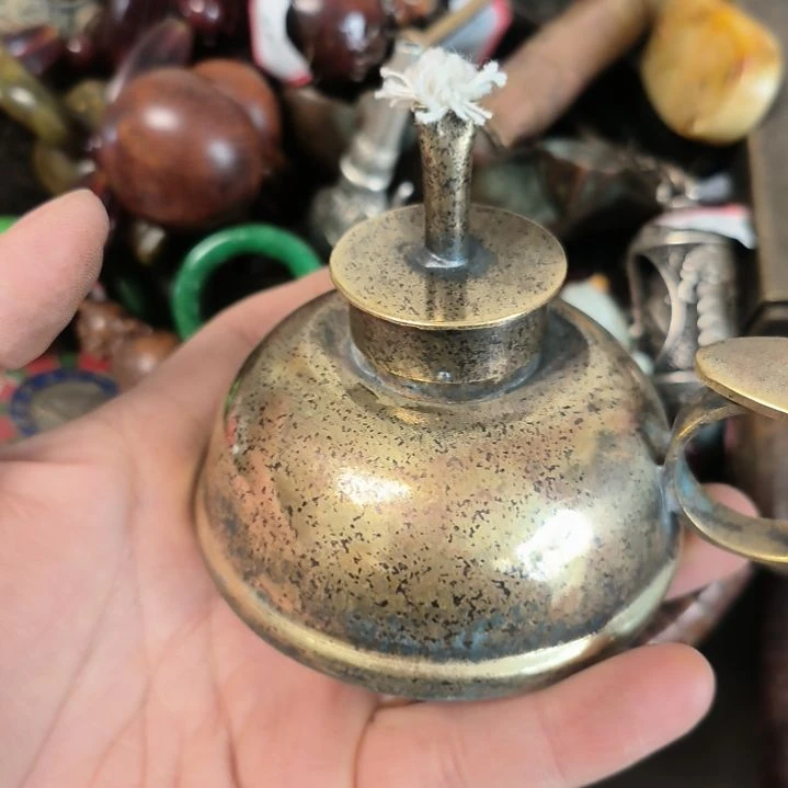 城***牛黄铜手把件手把件手把件