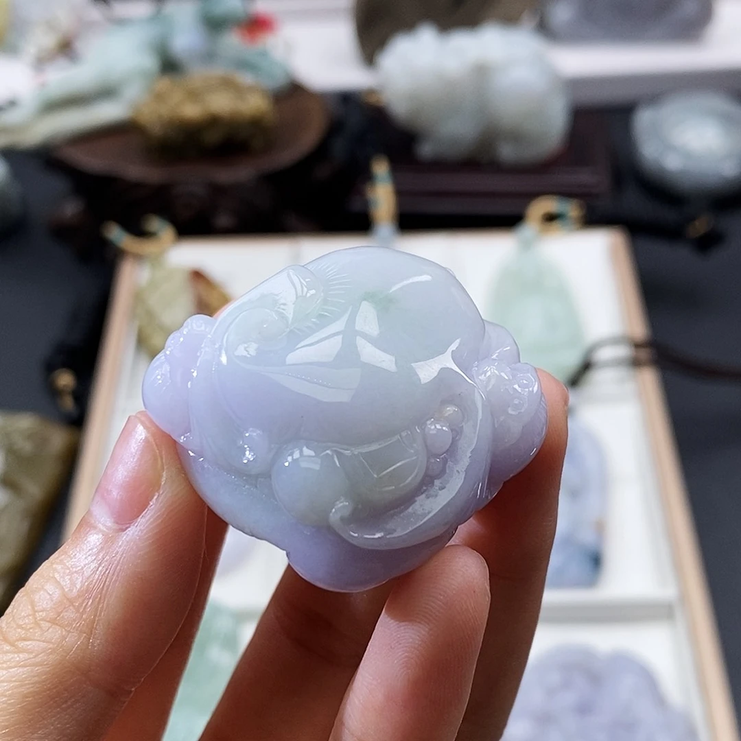 翡翠未镶嵌颈饰缅甸翡翠a货