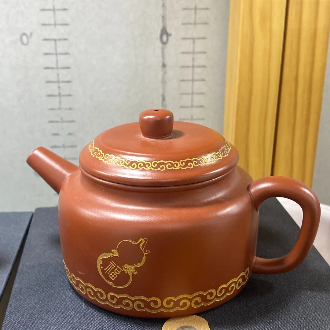 紫砂壶拱桥福字如意汉瓦壶单壶家用大容量大容量