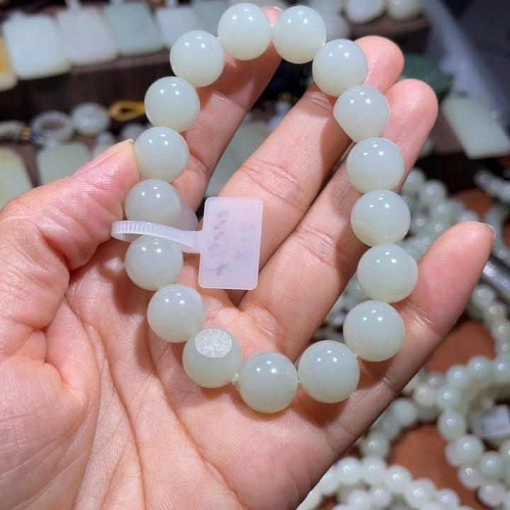 未镶嵌手链和田玉（白玉）