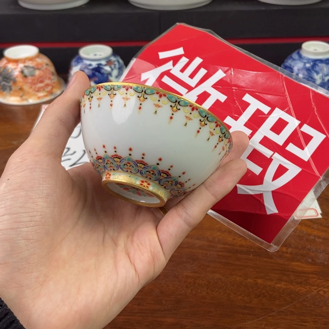 杯景德镇手绘陶瓷艺术