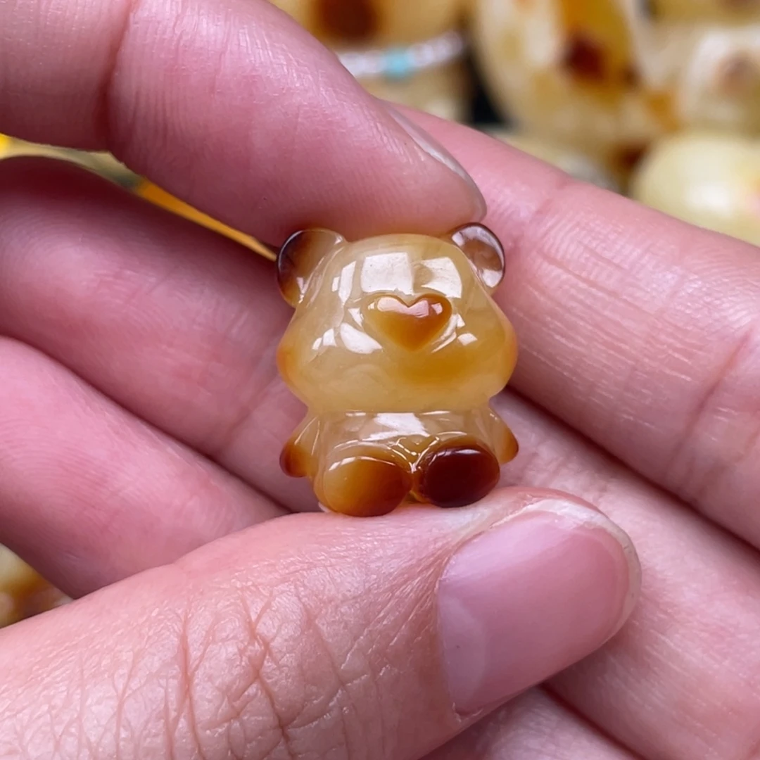 未镶嵌琥珀裸石婧*乐蜜蜡