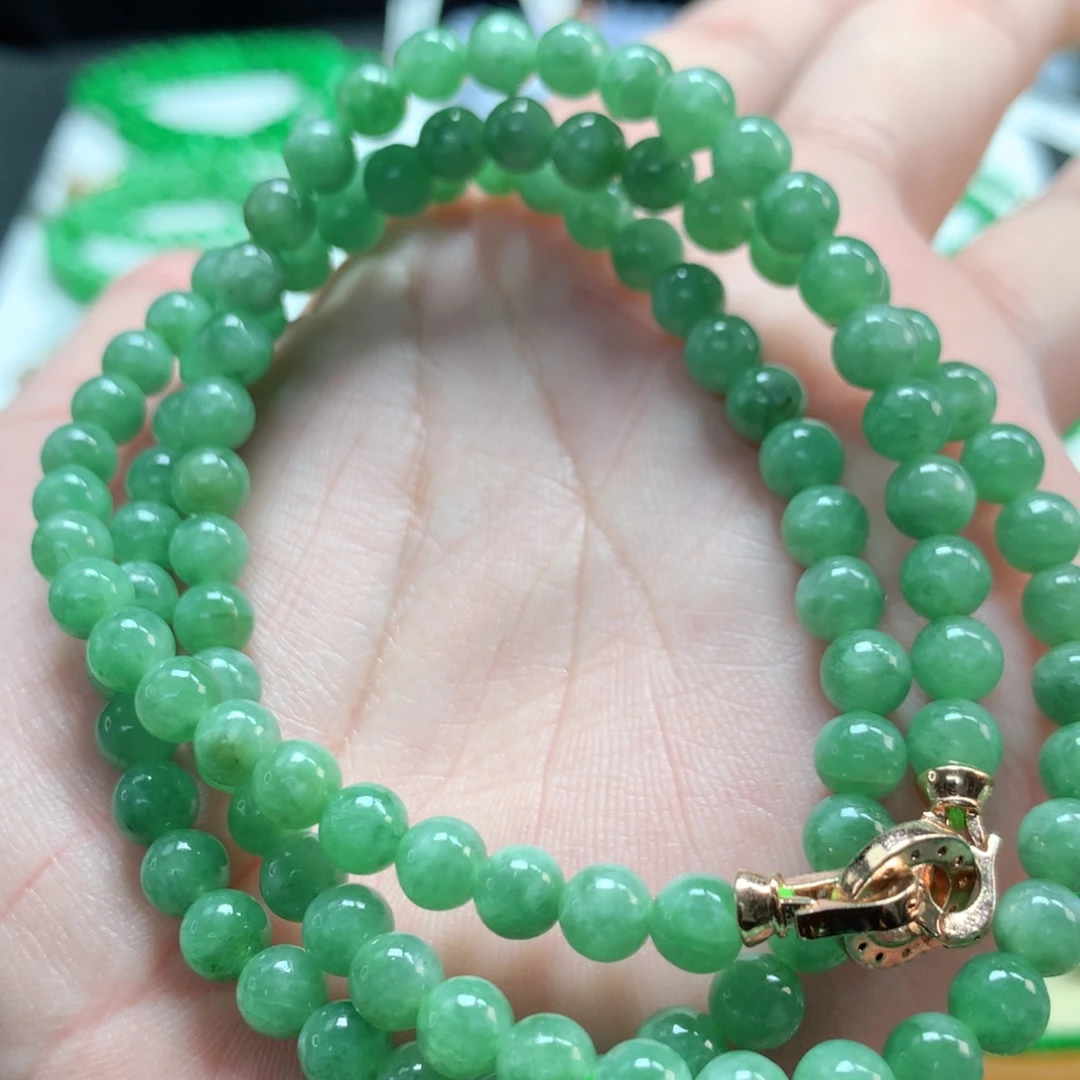 翡翠未镶嵌手链翡翠