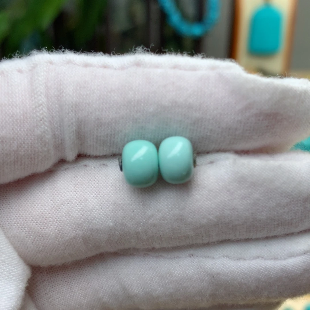 绿松石珠宝半成品未镶嵌