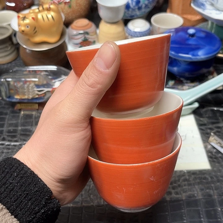 瓷片啾啾日瓷中古陶瓷工艺品