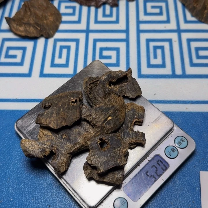 木虎斑紫奇块料52克
