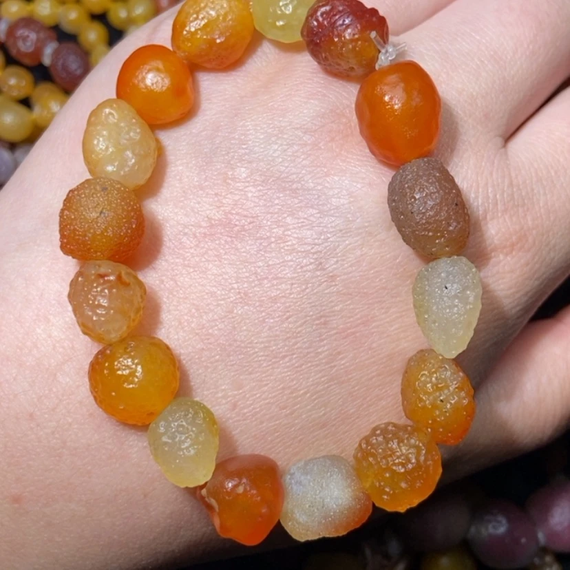 【闪购商品】玛瑙/玉髓项圈合金流*雨