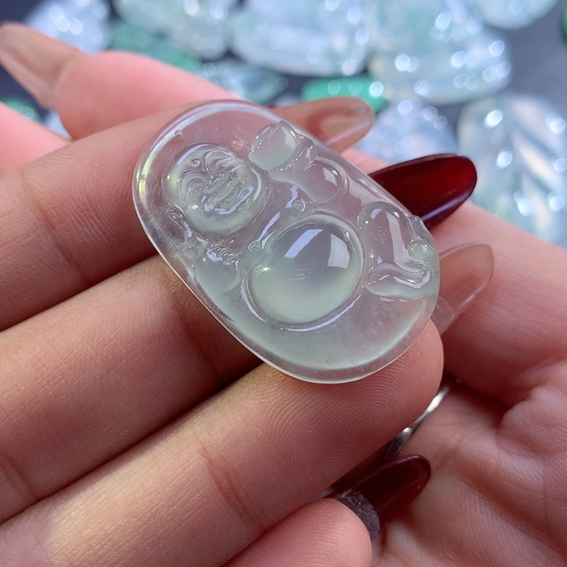 【闪购商品】翡翠颈饰未镶嵌缅甸翡翠