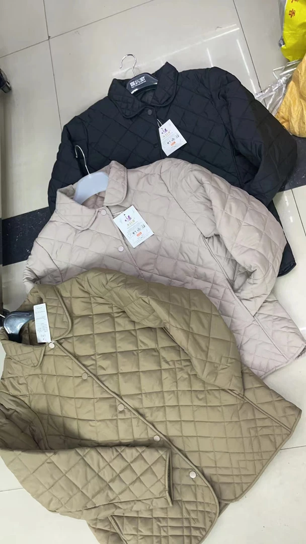 超轻超薄绗缝棉服