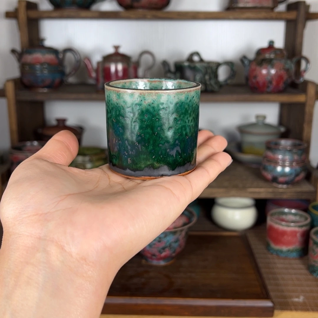 摆件陶李自伟钧瓷 神垕镇原产地