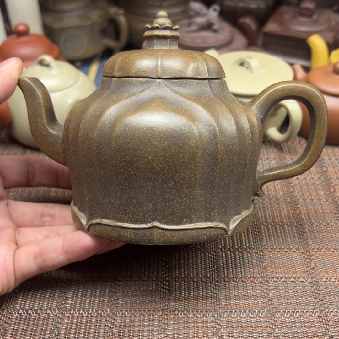 紫砂茶壶宜兴原矿紫砂壶450毫升容量