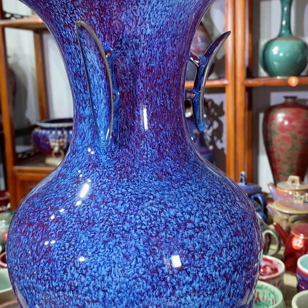 摆件轩*神垕镇原产地钧瓷！