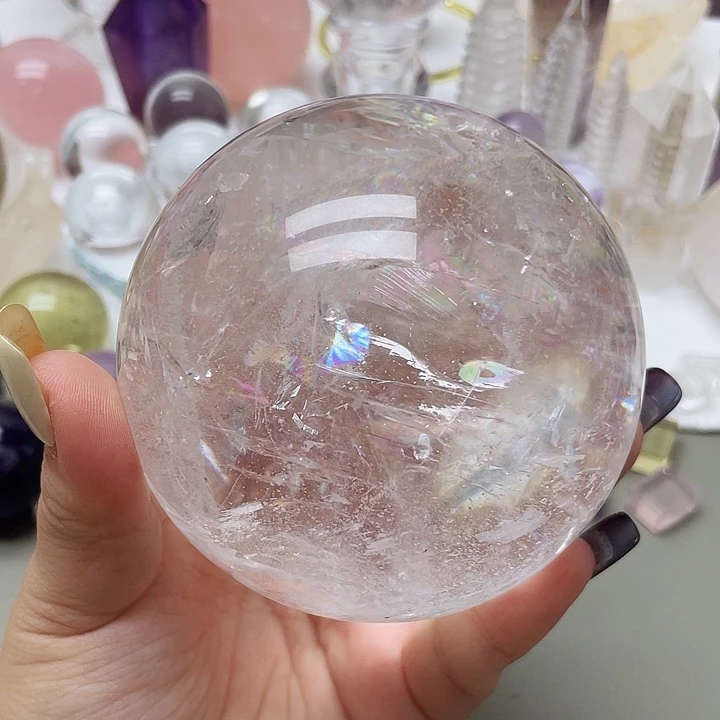 红***来未镶嵌珠宝半成品水晶560