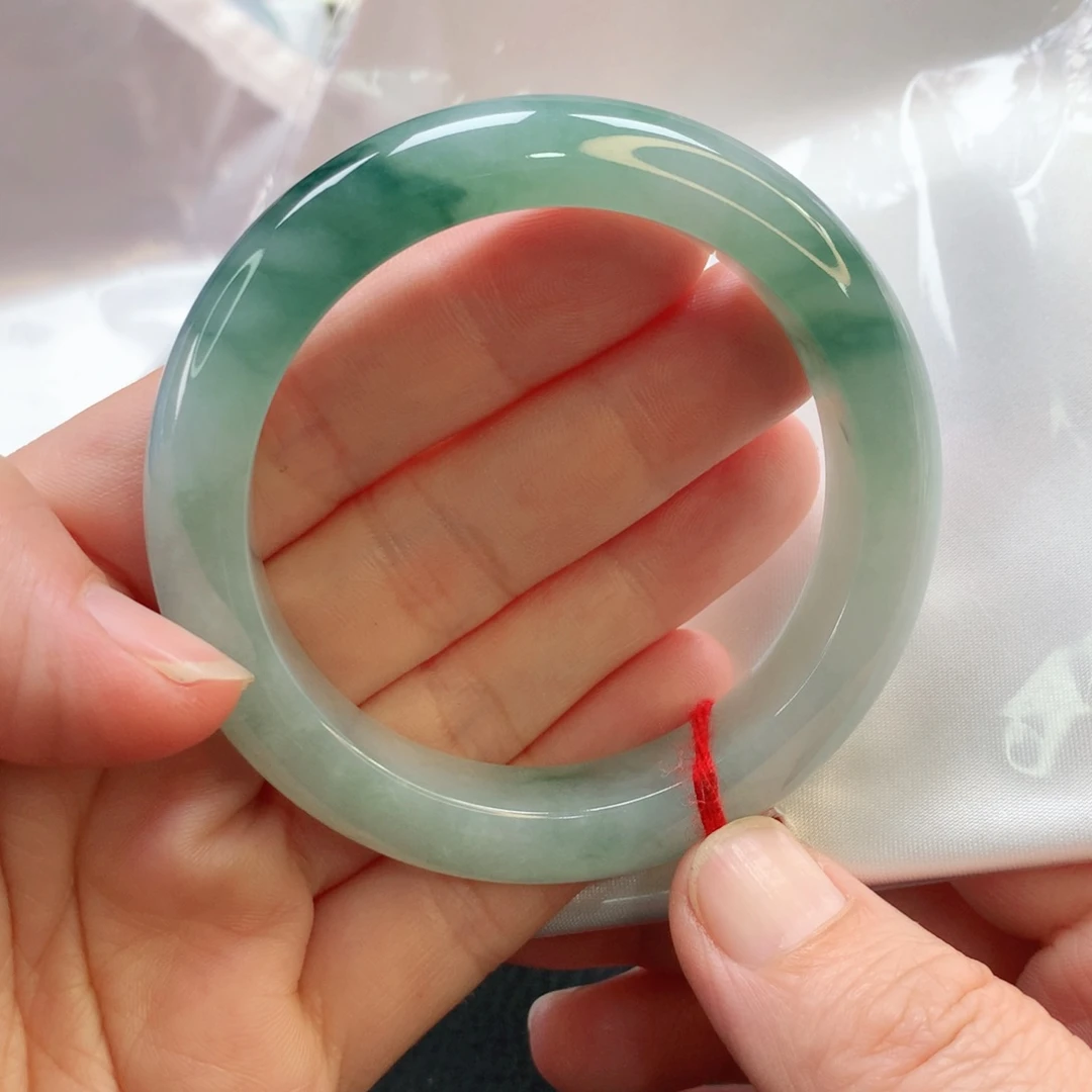 翡翠手镯未镶嵌53正