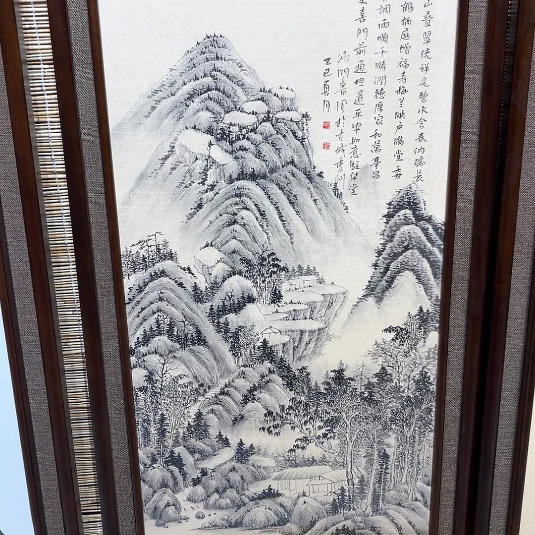 南***我国画亲笔手绘作品入选