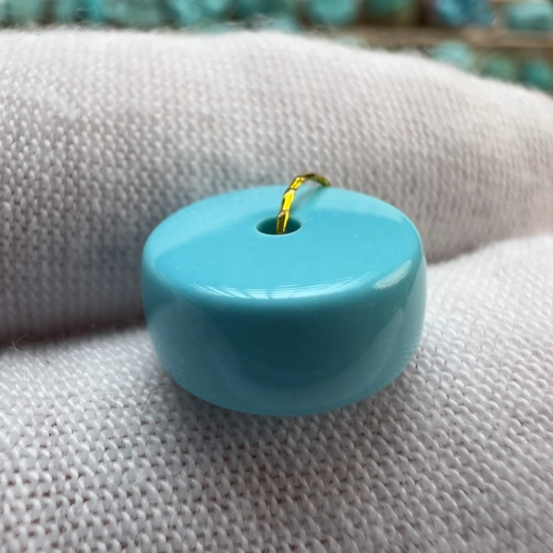 绿松石未镶嵌配饰11.2*5.2