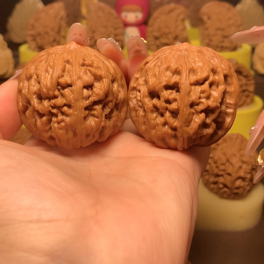 文玩核桃吊坠高端凤凰台，全品46毕业精品