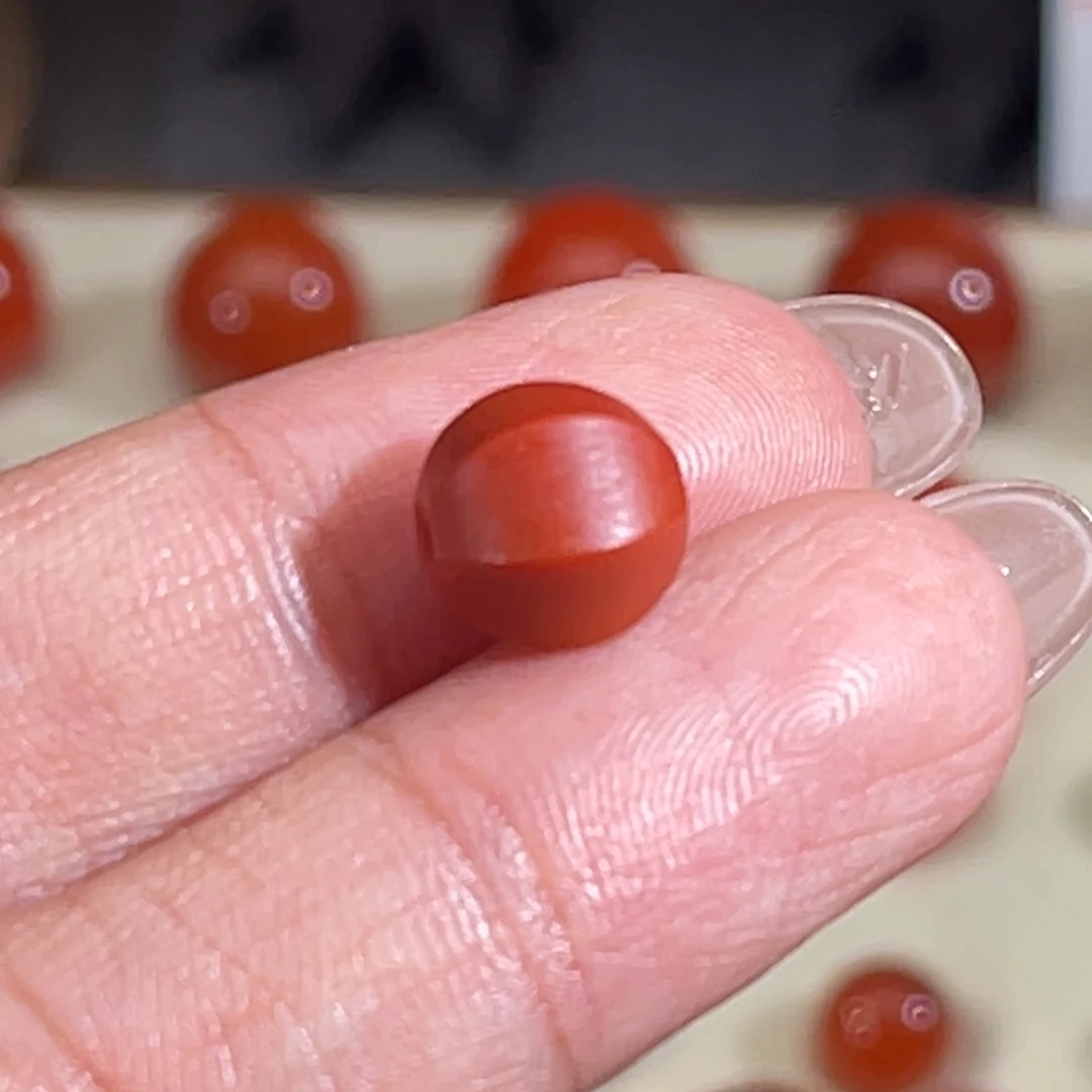 南红玛瑙未镶嵌老南红瓜珠8mm