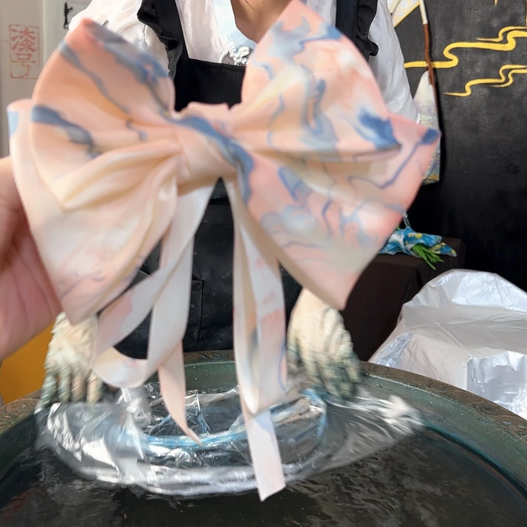 033蝴蝶结发夹手作饰品