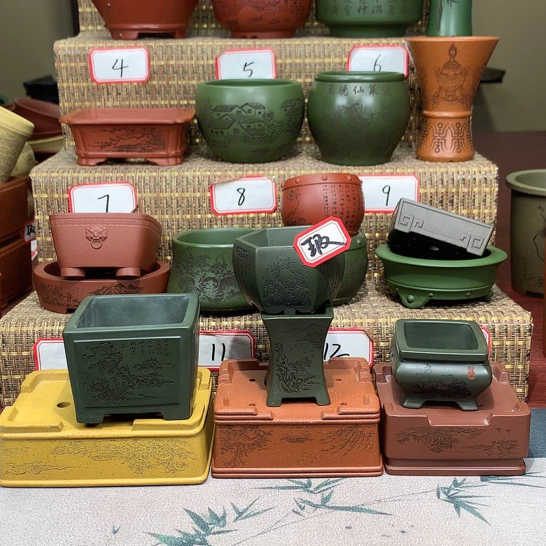 紫砂花盆龙**斗紫砂的味道