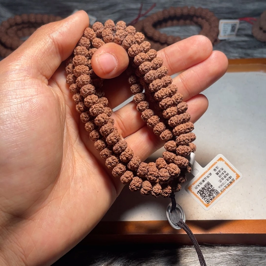 S***s金刚菩提手串精挑战神双龙飞碟树祖108