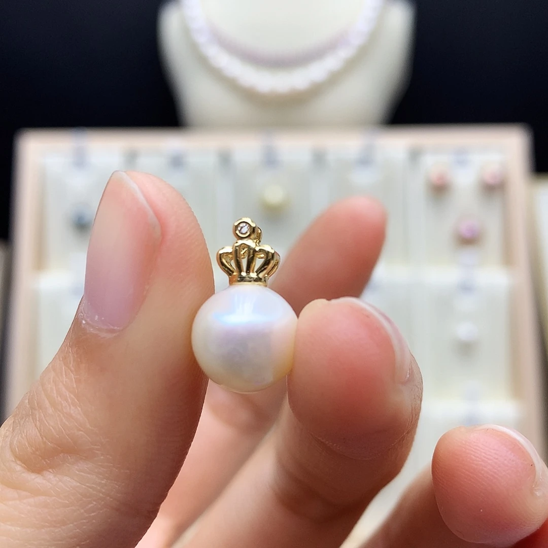 淡水珍珠颈饰合金