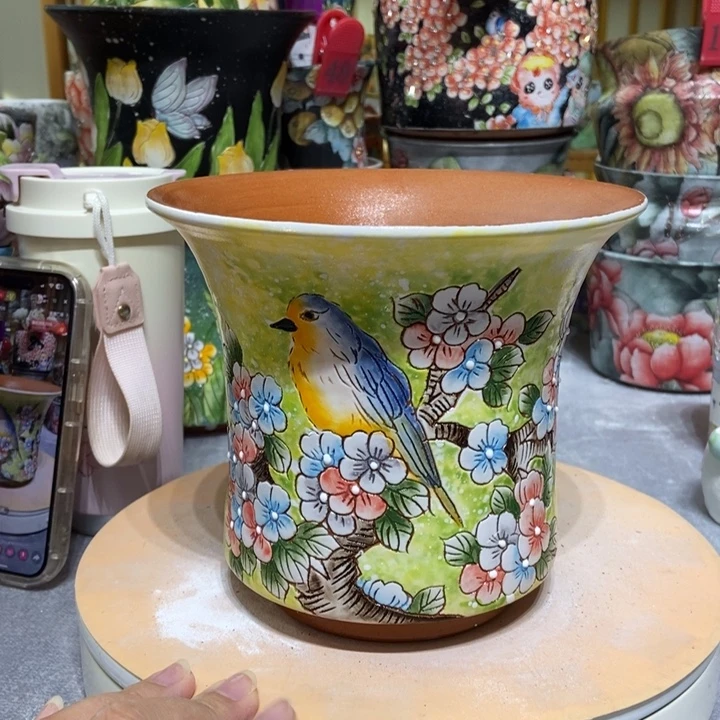 景德镇艺术手绘作品