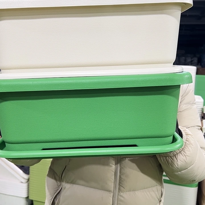 特价方菜盆长38宽28高15米色3个带托