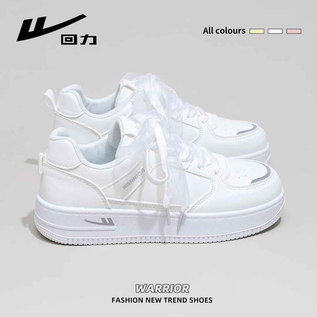 回力女鞋厚底小白鞋2025夏季新款ins百搭休闲轻便舒适运动鞋板鞋