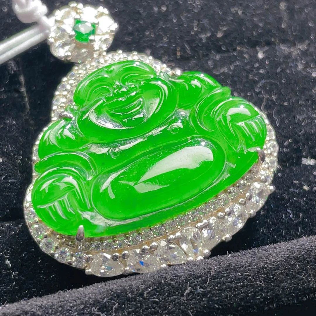 翡翠颈饰未镶嵌58，