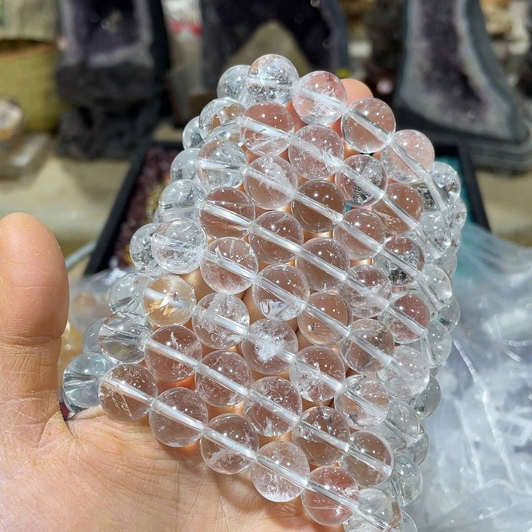 水晶手串13m m未镶嵌多样性发一条b s 393