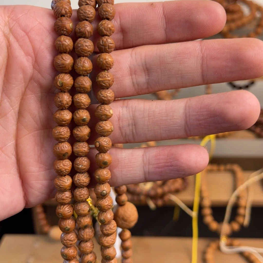 安***、凤眼菩提吊坠酸枣核108